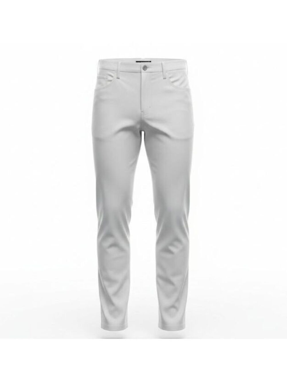 New Travis Mathew Open To Close Pants Mens 38 White 5-Pocket Golf Performance